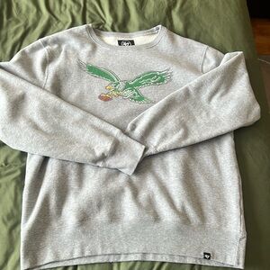 ‘47 Eagles Crewneck - Vintage Logo (Grey)